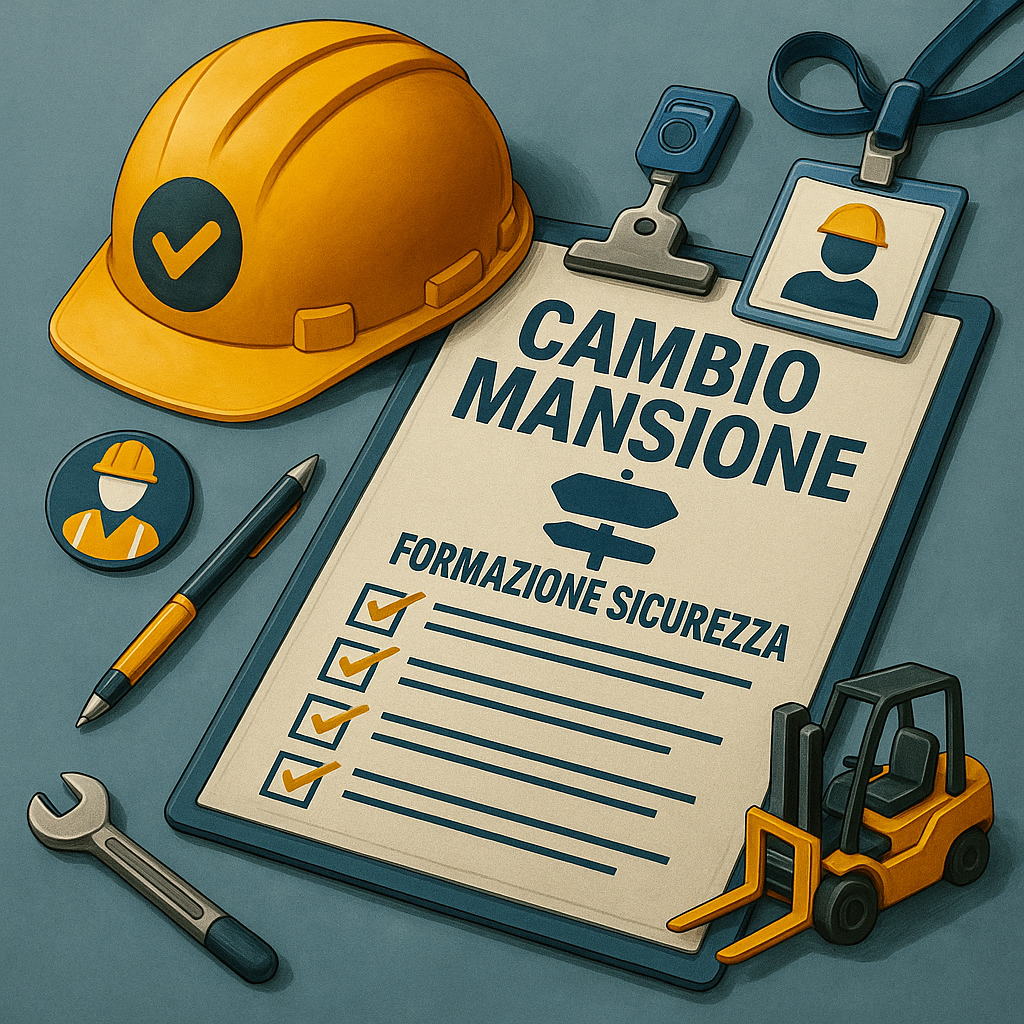 Formazione sicurezza 2025: cosa deve fare chi ha cambiato mansione o settore?