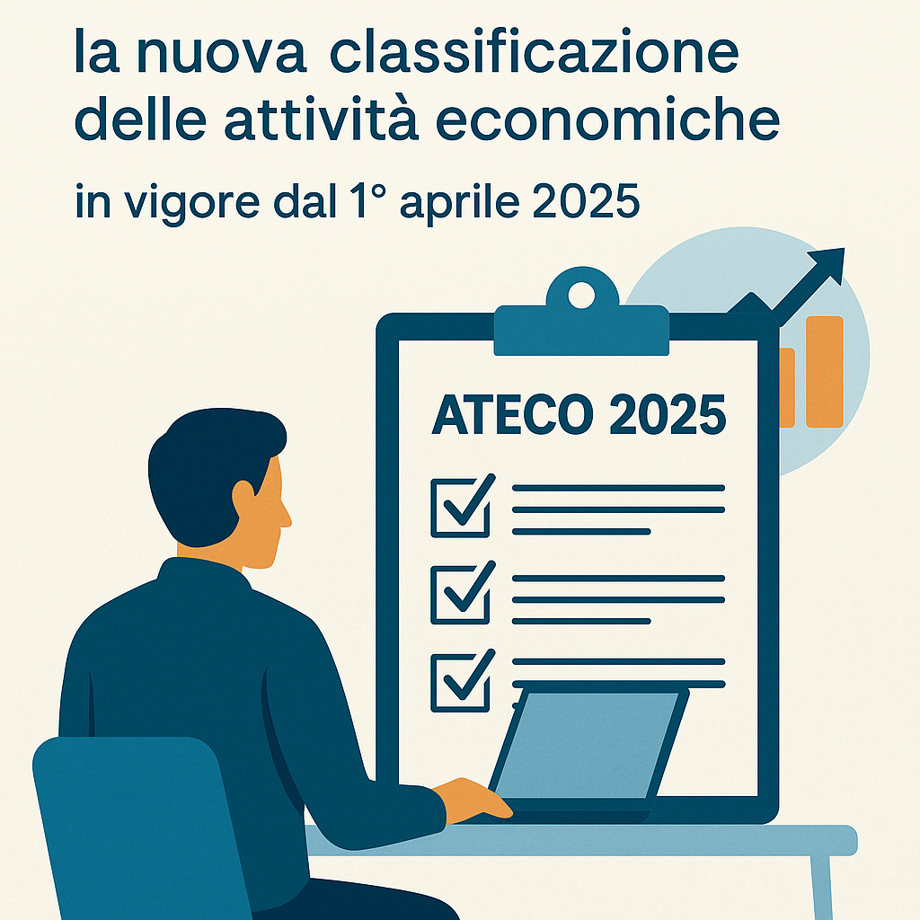 ATECO 2025: la nuova classificazione delle attività economiche in vigore dal 1° aprile 2025