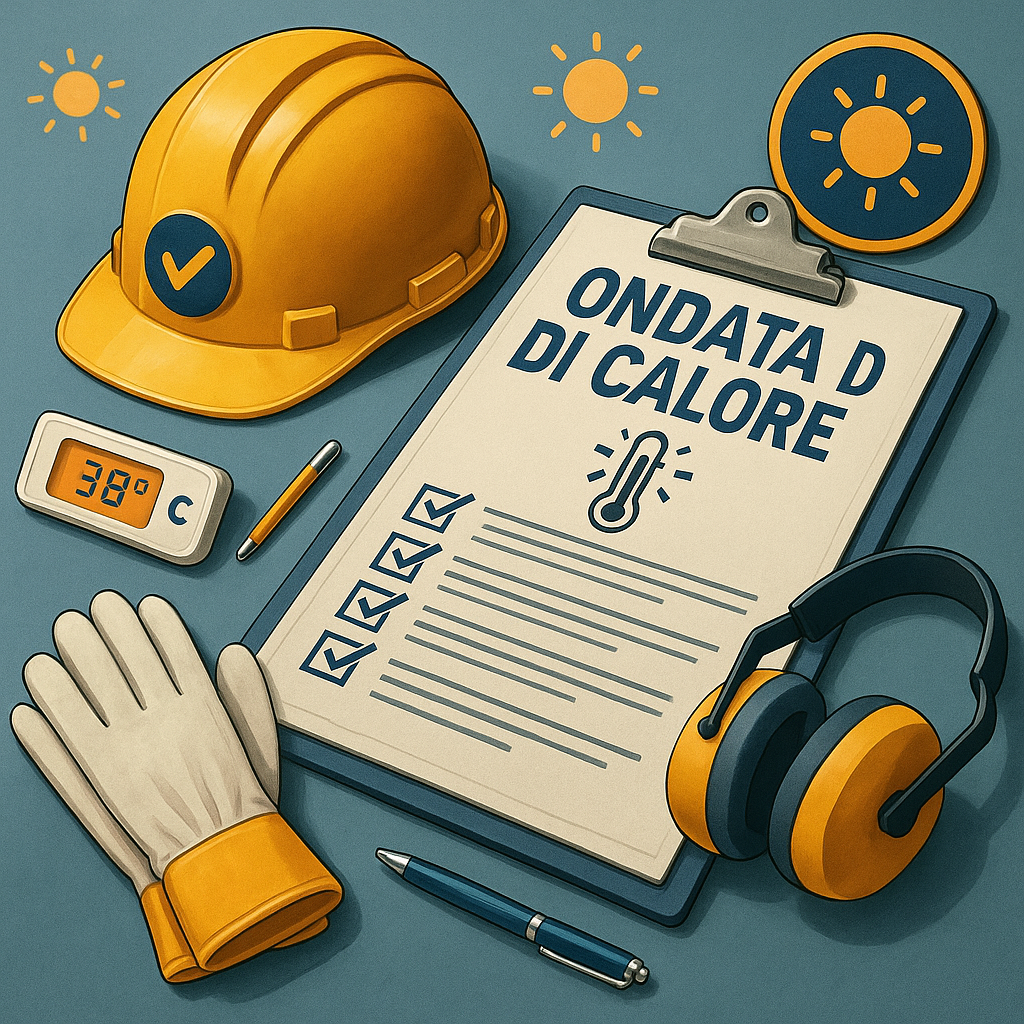 Rischi stagionali: come prepararsi all’ondata di calore 2025 nei cantieri e nei laboratori artigianali