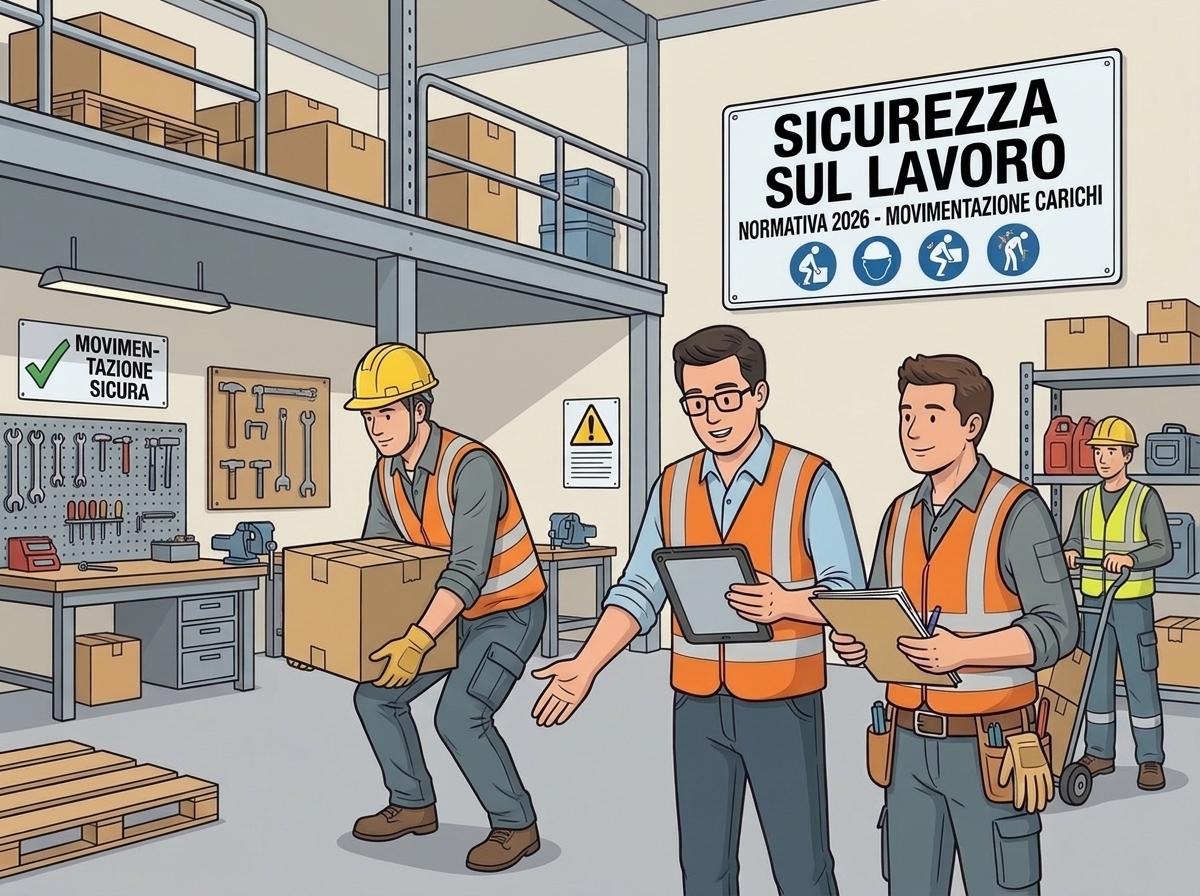 Movimentazione manuale carichi: errori nel DVR